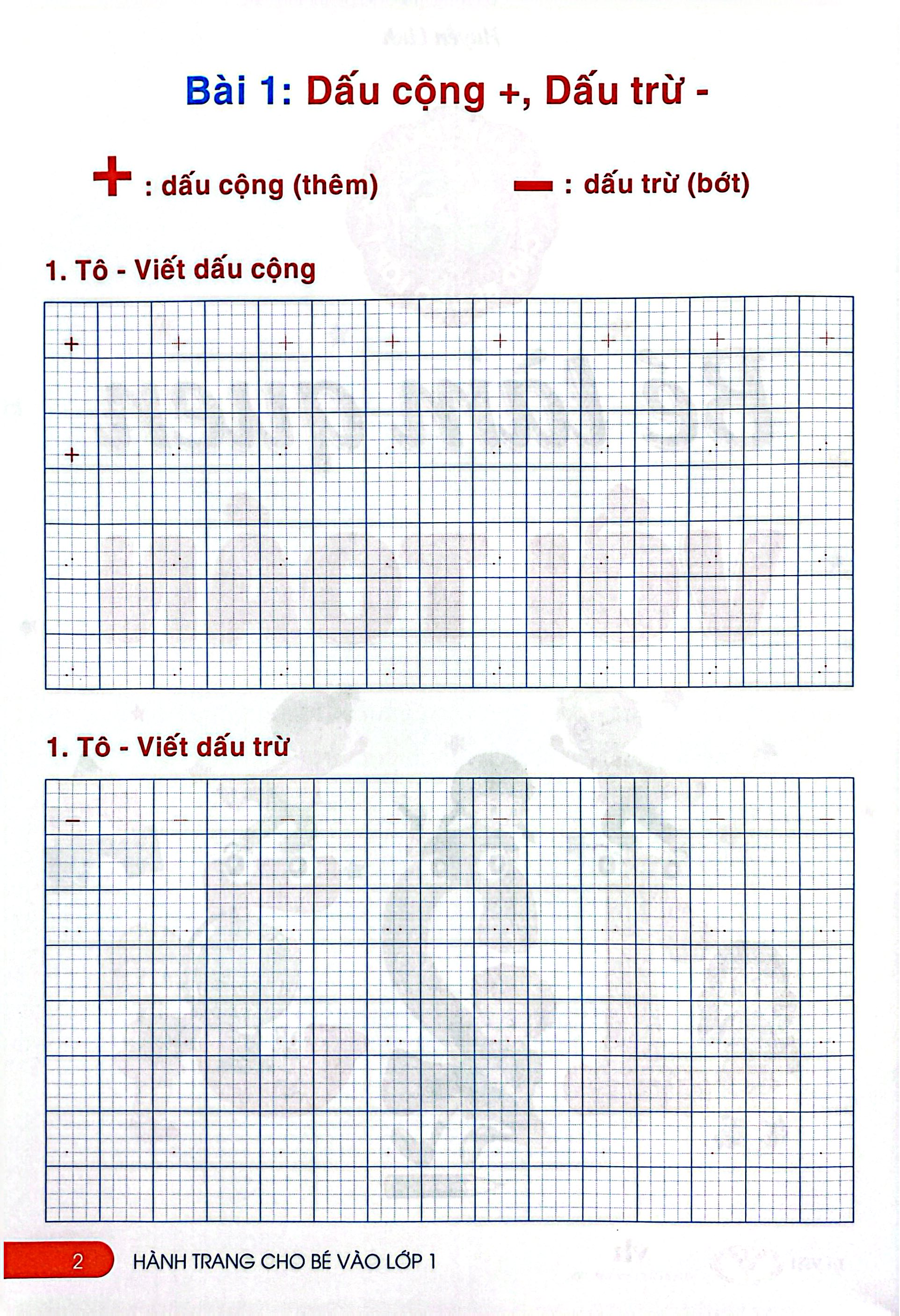 Bộ Hành Trang Cho Bé Vào Lớp 1 - Bé Làm Quen Với Toán - Ảnh 3