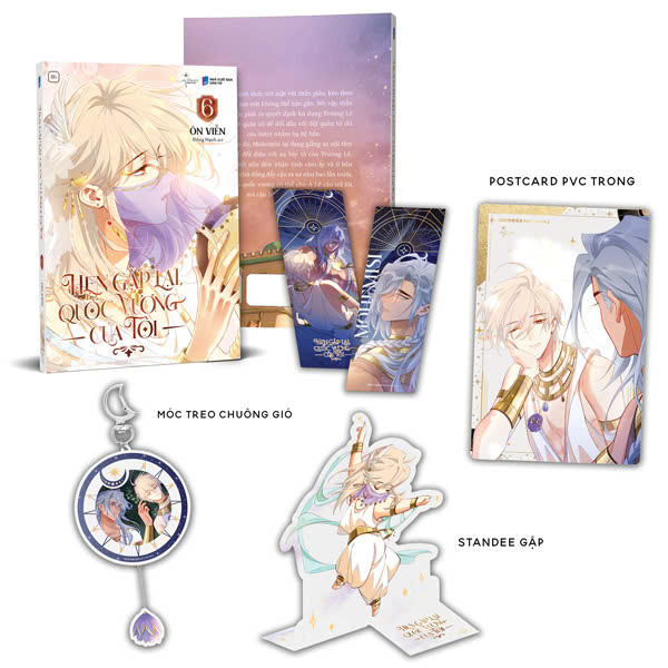 Bộ
Hẹn Gặp Lại, Quốc Vương Của Tôi - Tập 6 - Bản Đặc Biệt - Tặng Kèm Bookmark + Postcard PVC Trong + Standee PVC Đế Gập + Móc Treo Chuông Gió Acrylic