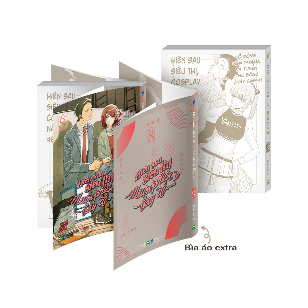 Bộ Hiên Sau Siêu Thị Muộn Phiền Bay Đi - Tập 8 - Bản Đặc Biệt - Tặng Kèm Bìa Áo Extra + Bookmark Voucher - Ảnh 4