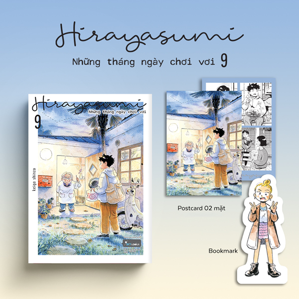 Bộ Hirayasumi - Những Tháng Ngày Chơi Vơi - Tập 9 - Tặng Kèm Bookmark Nhân Vật + Postcard Bồi Cứng