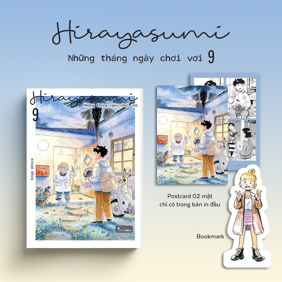 Bộ Hirayasumi - Những Tháng Ngày Chơi Vơi - Tập 9 - Tặng Kèm Bookmark Nhân Vật + Postcard Bồi Cứng - Ảnh 2