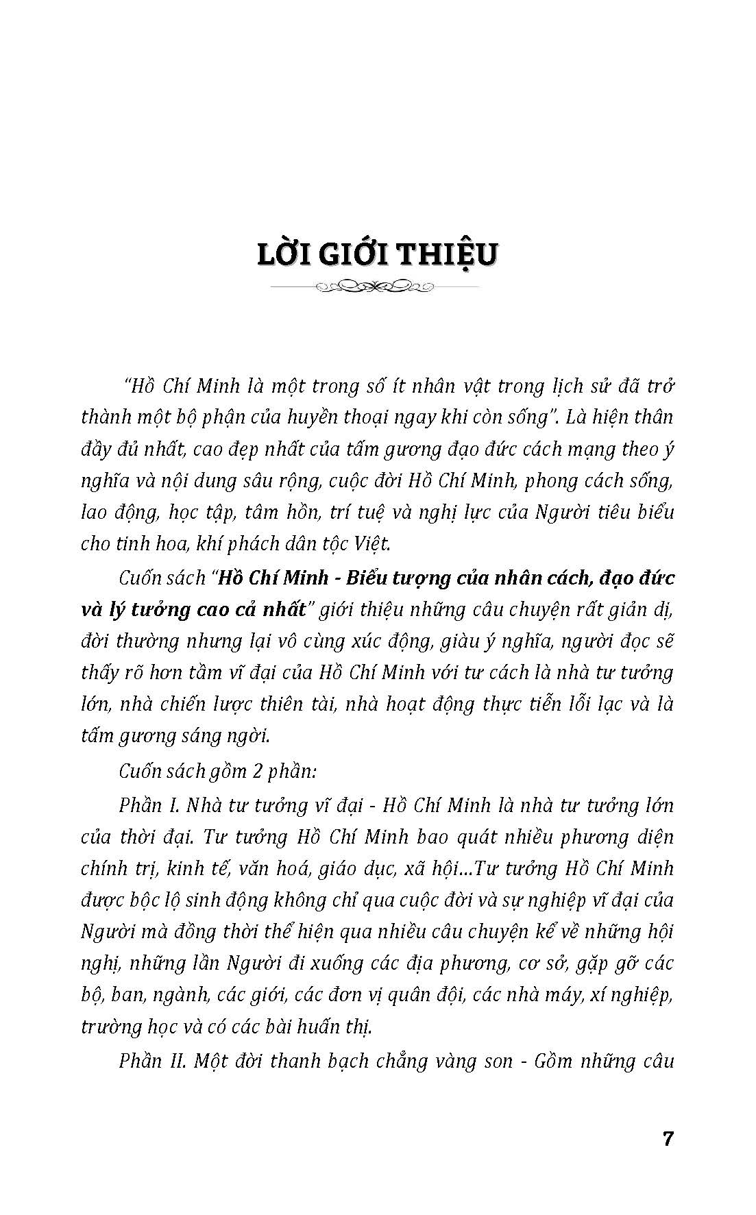 Bộ Hồ Chí Minh - Gương Sáng Cho Muôn Đời - Biểu Tượng Của Nhân Cách, Đạo Đức Và Lý Tưởng Cao Cả Nhất - Ảnh 6