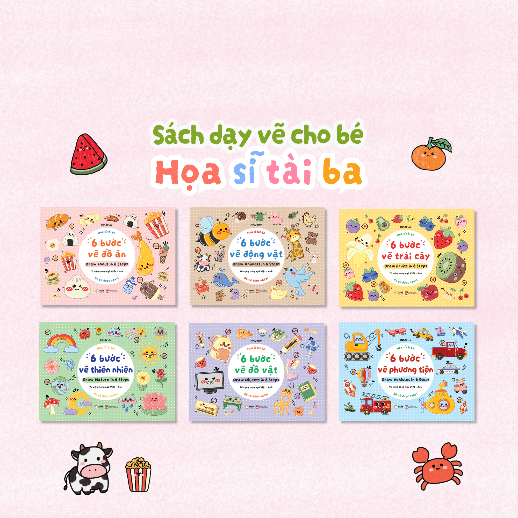 Bộ Họa Sĩ Tài Ba - 6 Bước Vẽ Động Vật - Ảnh 5