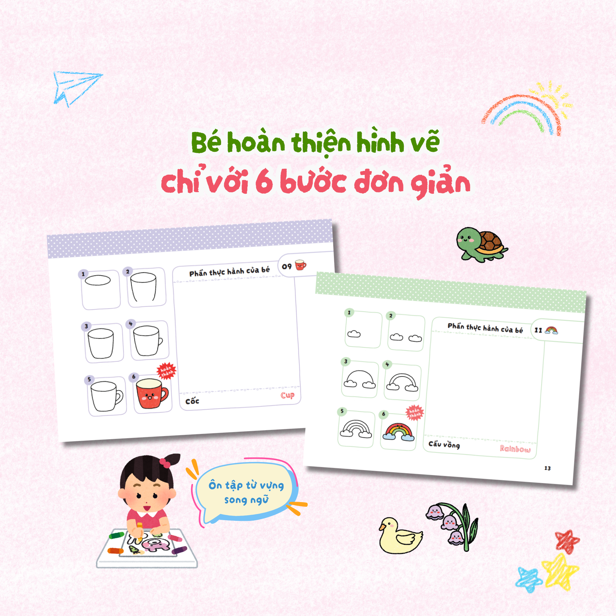 Bộ Họa Sĩ Tài Ba - 6 Bước Vẽ Động Vật - Ảnh 6