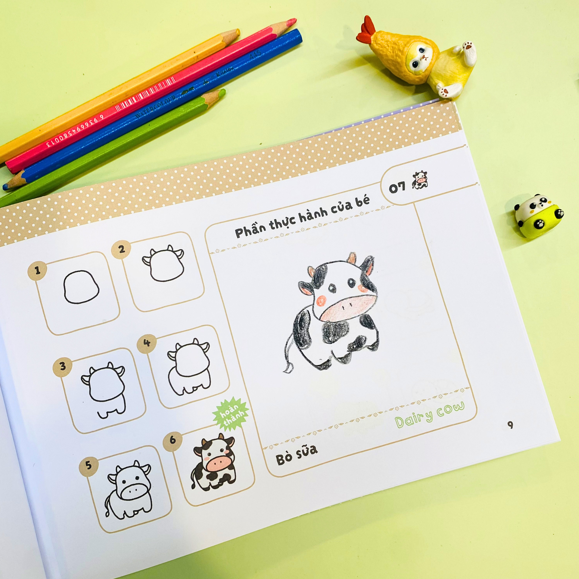 Bộ Họa Sĩ Tài Ba - 6 Bước Vẽ Động Vật - Ảnh 9