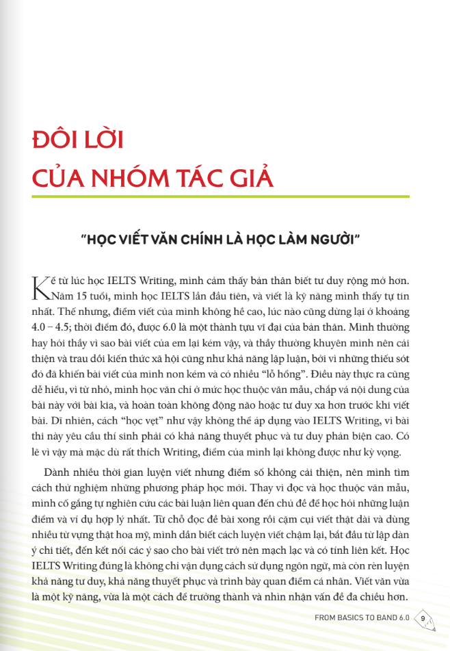 Bộ
Ielts Writing Journey - From Basics To Band 6.0 (Tái Bản 2024) - Ảnh 8