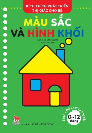 bộ kích thích phát triển thị giác cho bé - từ 0-12 tháng - màu sắc và hình khối - Ảnh 2