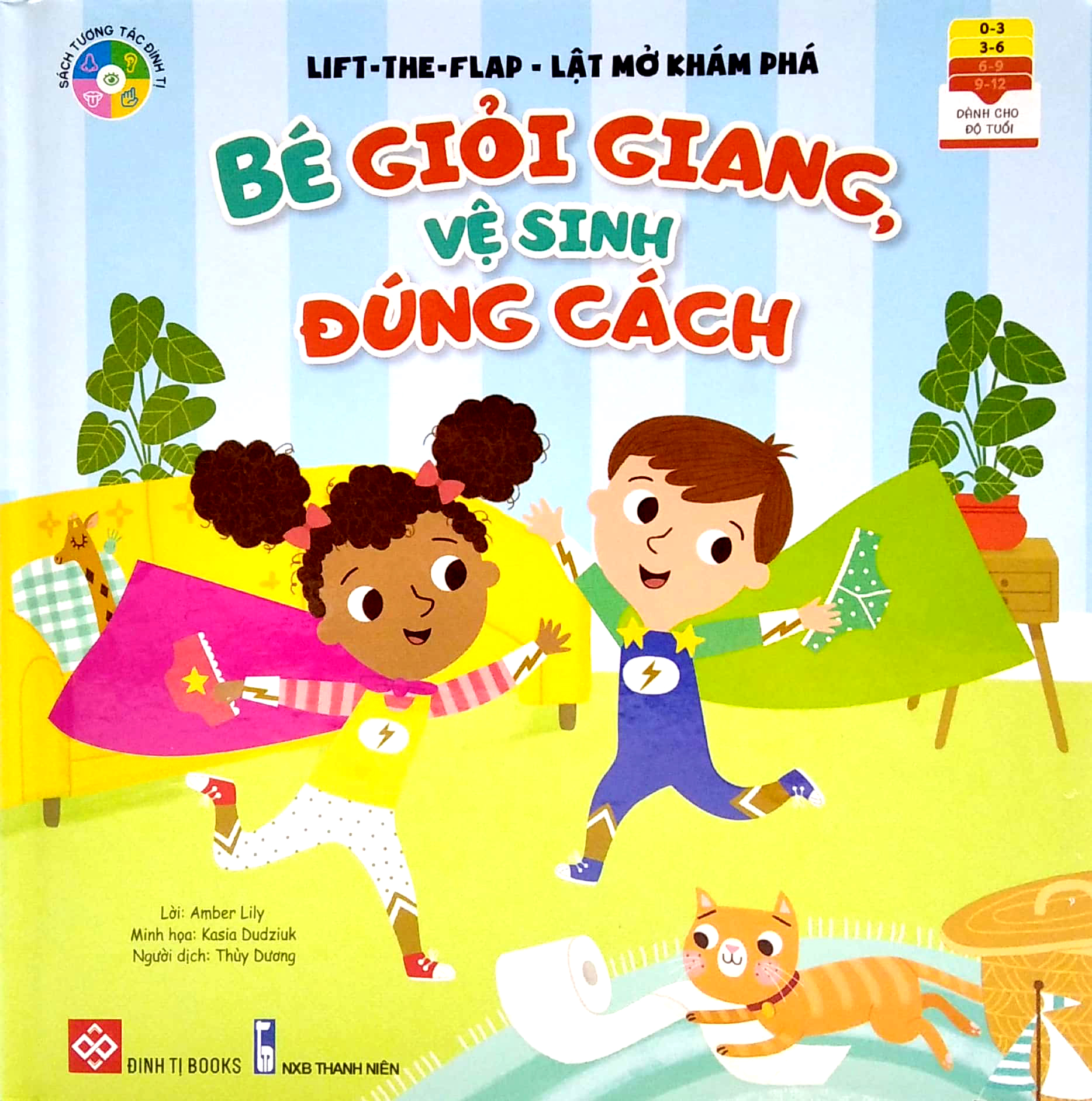 Bộ Lift-The-Flap - Lật Mở Khám Phá - Bé Giỏi Giang, Vệ Sinh Đúng Cách - Ảnh 3