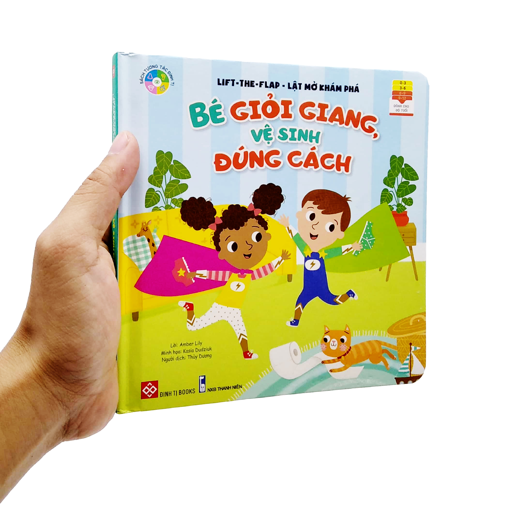 Bộ Lift-The-Flap - Lật Mở Khám Phá - Bé Giỏi Giang, Vệ Sinh Đúng Cách - Ảnh 8