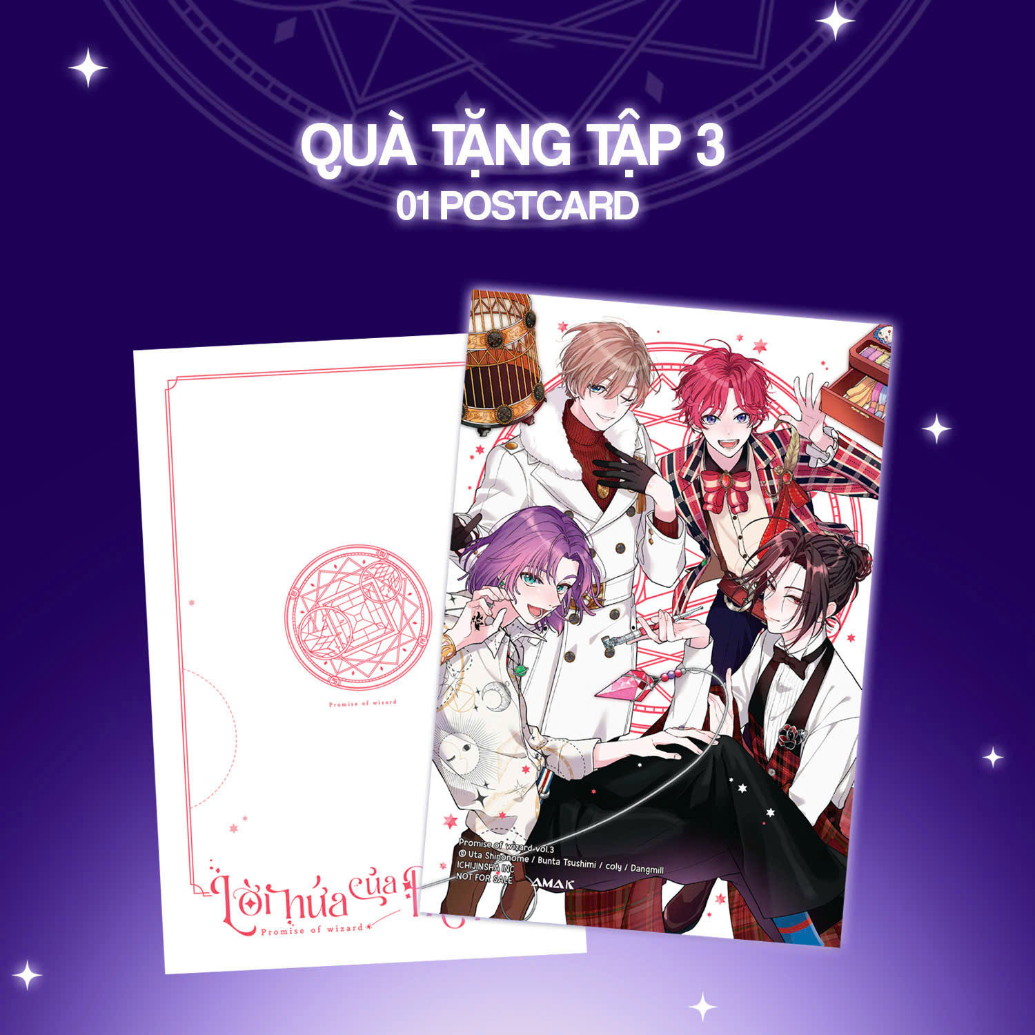 Bộ
Lời Hứa Của Pháp Sư - Tập 3 - Tặng Kèm 1 Postcard + 2 Clear Card - Ảnh 4