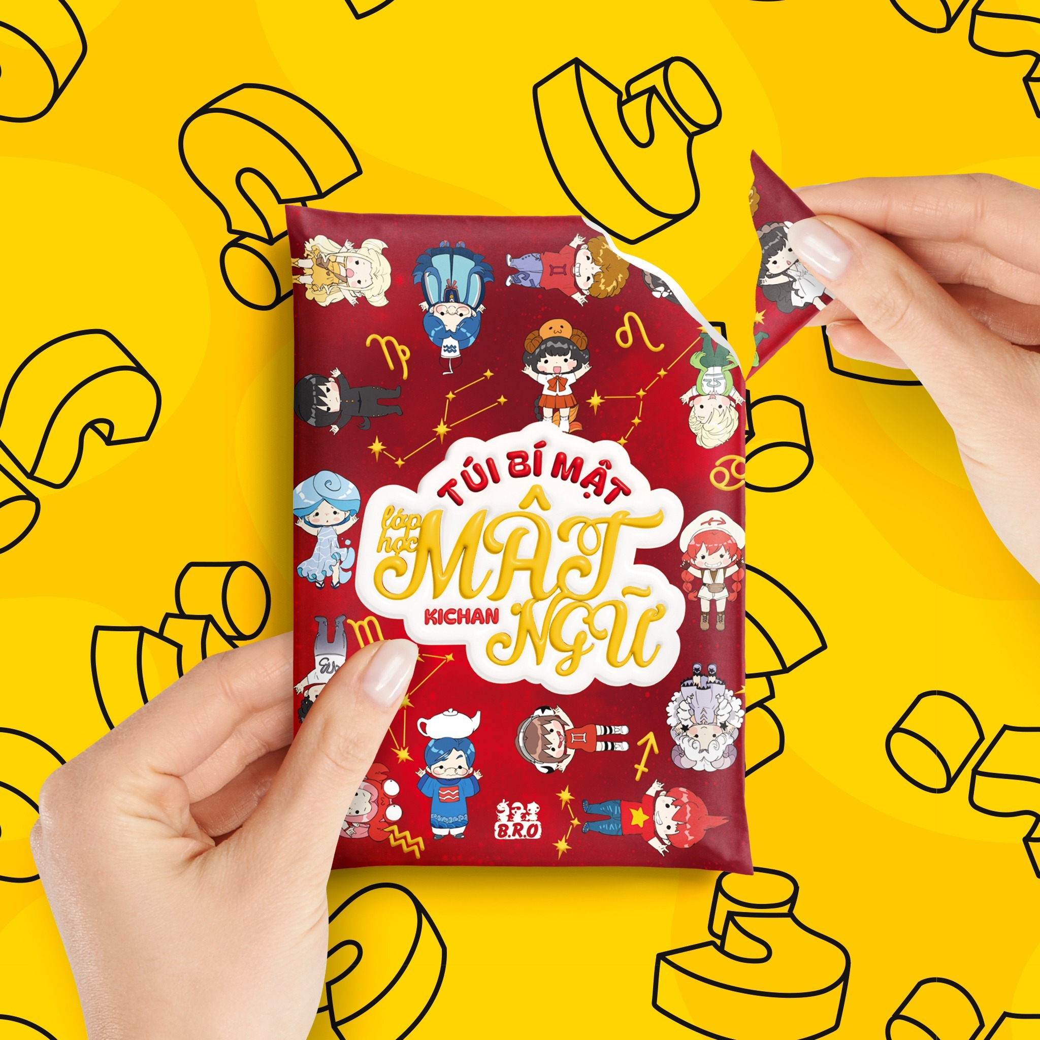 Bo
Lop Hoc Mat Ngu - Phien Ban Moi - Tap 13 - Tang Kem Tui Bi Mat Moc Khoa Cung Hoang Dao Kiwi Kiwi - Ảnh 3
