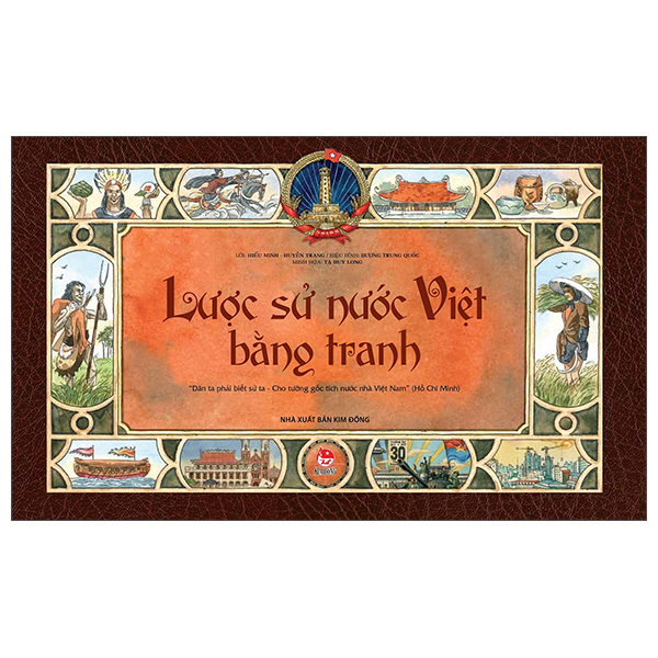 Bộ Lược Sử Nước Việt Bằng Tranh - Viet Nam - A Brief History In Pictures (Ấn Phẩm Kỉ Niệm 60 Năm Thành Lập NXB Kim Đồng) - Bìa Cứng - Ảnh 11