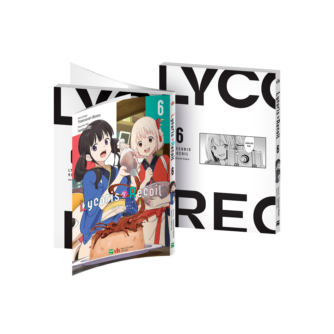 Bộ Lycoris Recoil - Tập 6 - Bản Sưu Tầm - Tặng Kèm Character Card + Collector's Album + Clear Card + Poster - Ảnh 5