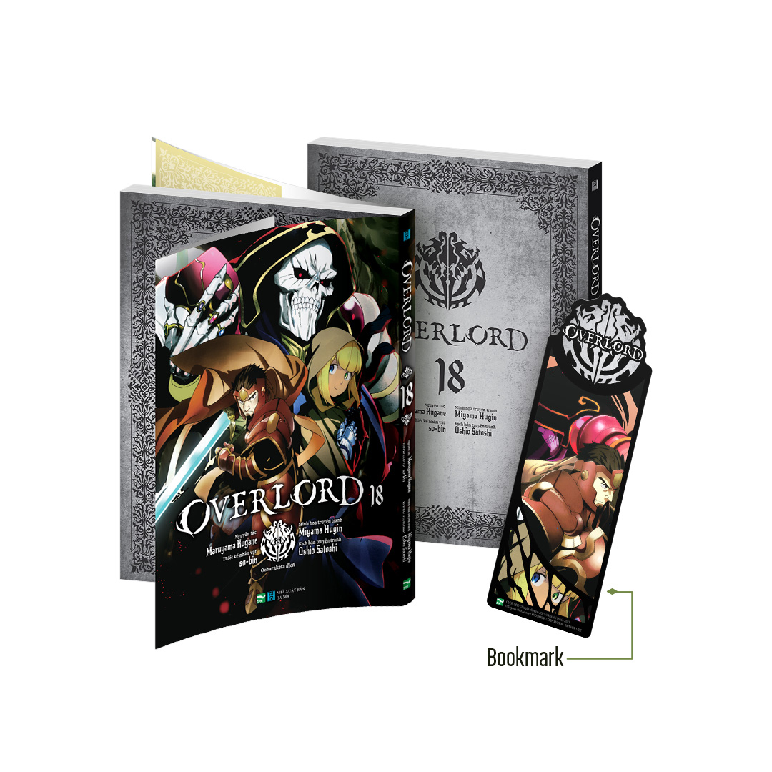 Bộ [Manga] OVERLORD - Tập 18 - Bản Đặc Biệt - Tặng Kèm Bookmark - Ảnh 2