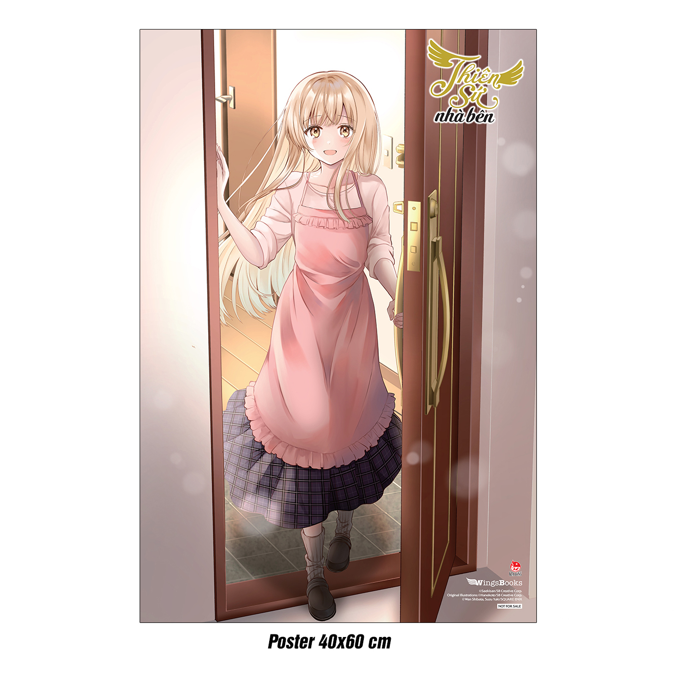 Bộ [Manga] Thiên Sứ Nhà Bên - Tập 6 - Tặng Kèm Bookmark Bế Hình + Postcard Nhũ 2 Mặt + 1 Poster - Ảnh 4