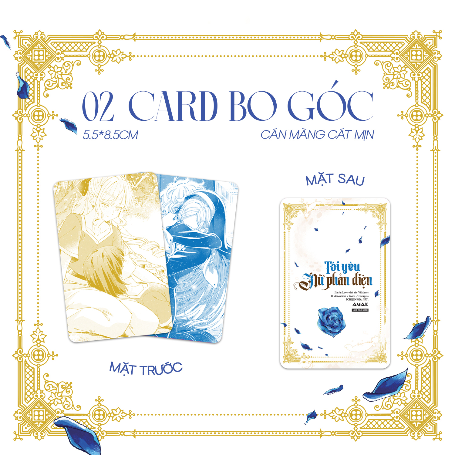 Bộ [Manga] Tôi Yêu Nữ Phản Diện - Tập 8 - Tặng Kèm 2 Card Bo Góc + 1 Postcard - Ảnh 3