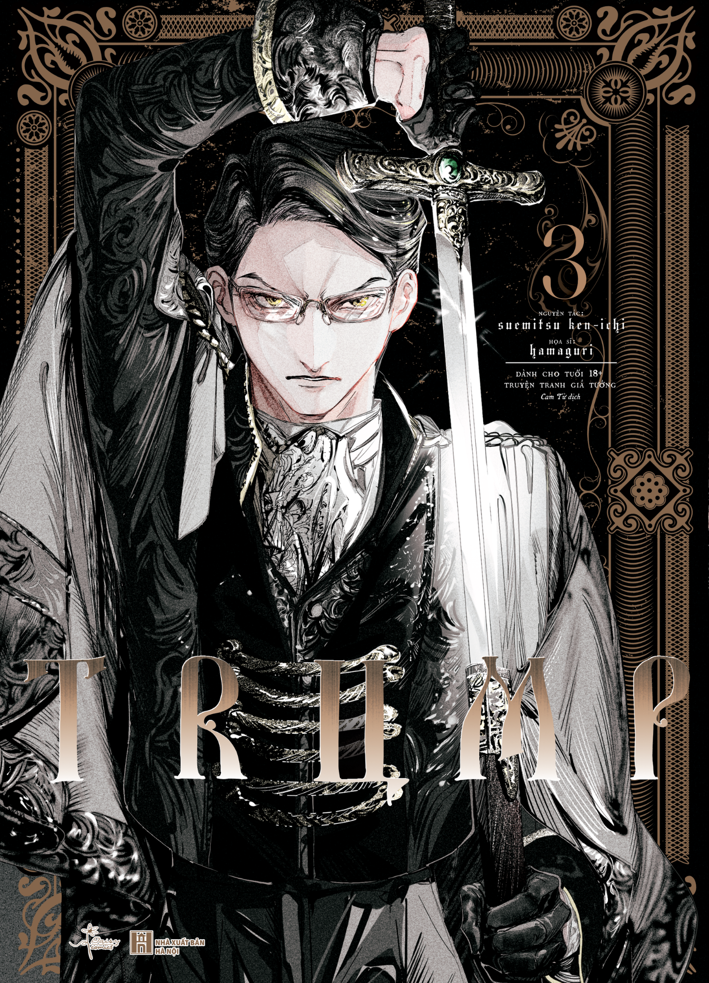 Bộ Manga - Trump: Tập 3 + Tập 4 + Tập 5 (Bộ 3 Tập) - Tặng Kèm Set 6 Card - Ảnh 4