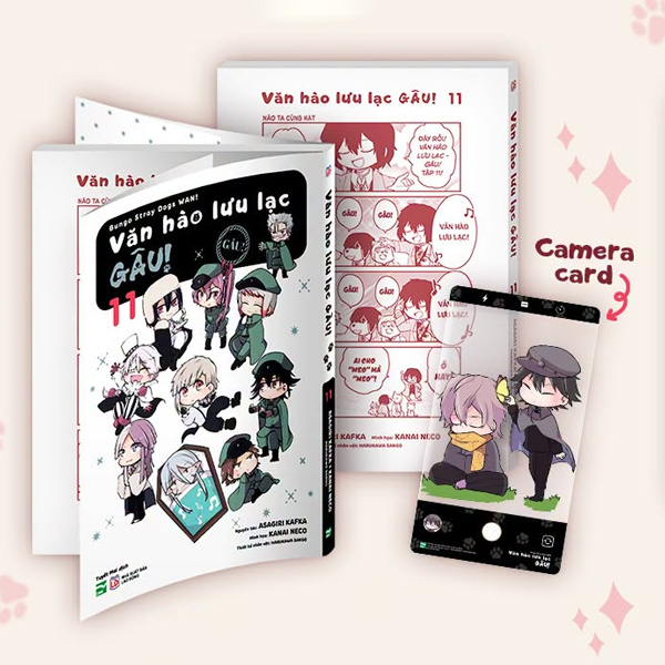 Bộ [Manga] Văn Hào Lưu Lạc - Gâu! - Tập 11 - Bản Đặc Biệt - Tặng Kèm Camera Card
