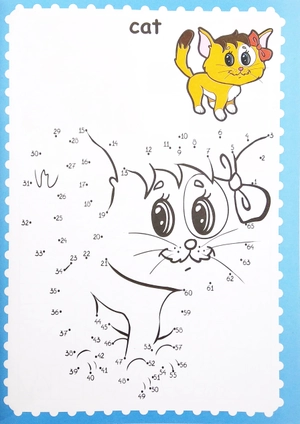 bộ my little hands: dot to dot & colour by numbers book 4 - Ảnh 5