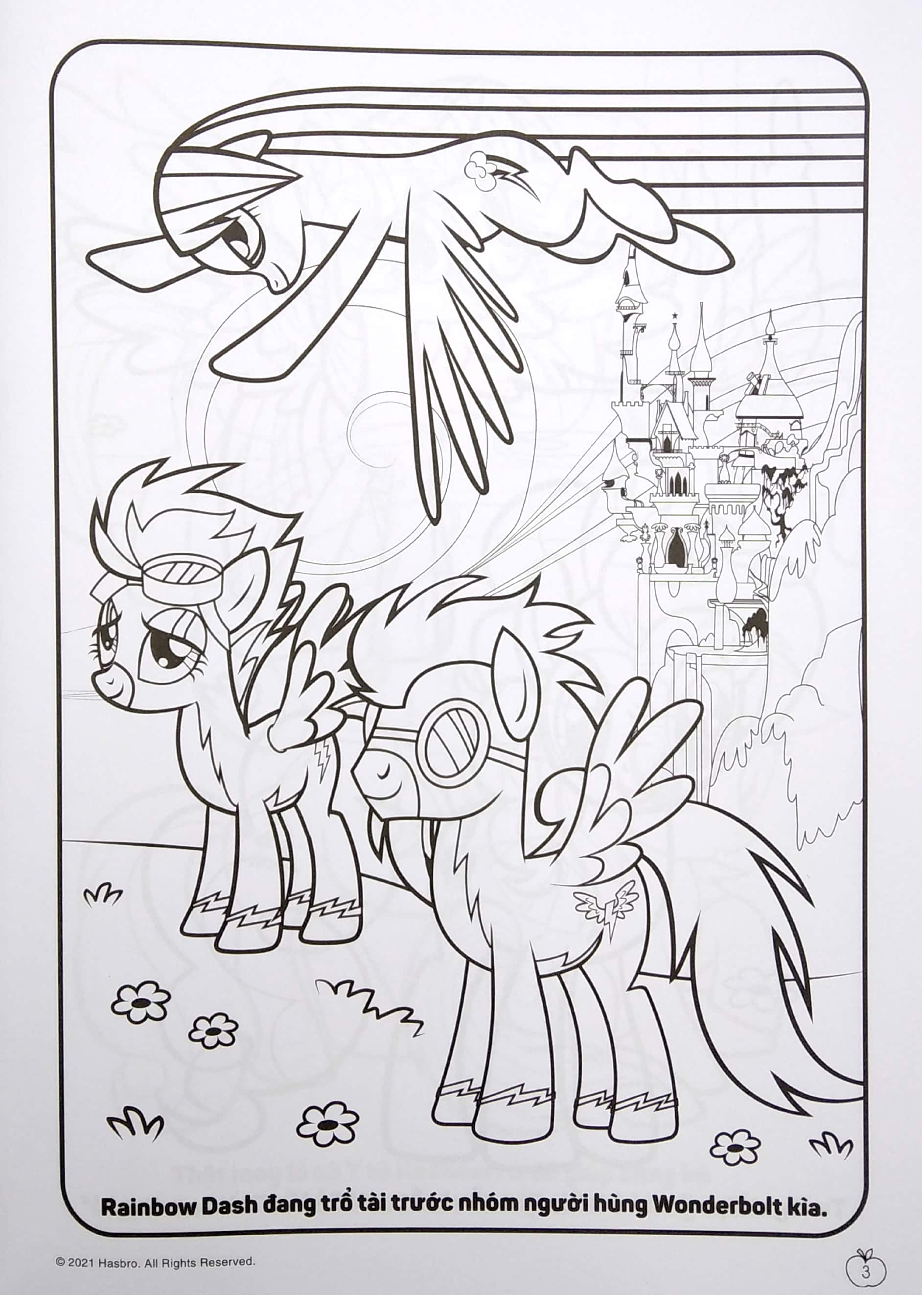 bộ my little pony - jumbo tô màu và các trò chơi 5 - Ảnh 3