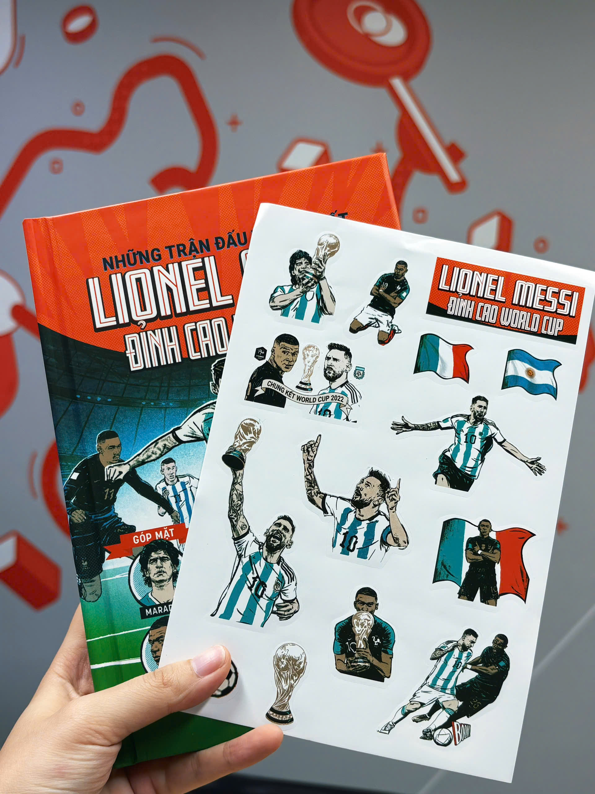 Bộ Những Trận Đấu Vĩ Đại Nhất - Lionel Messi - Đỉnh Cao World Cup - Bìa Cứng - Tặng Kèm Sticker - Ảnh 12