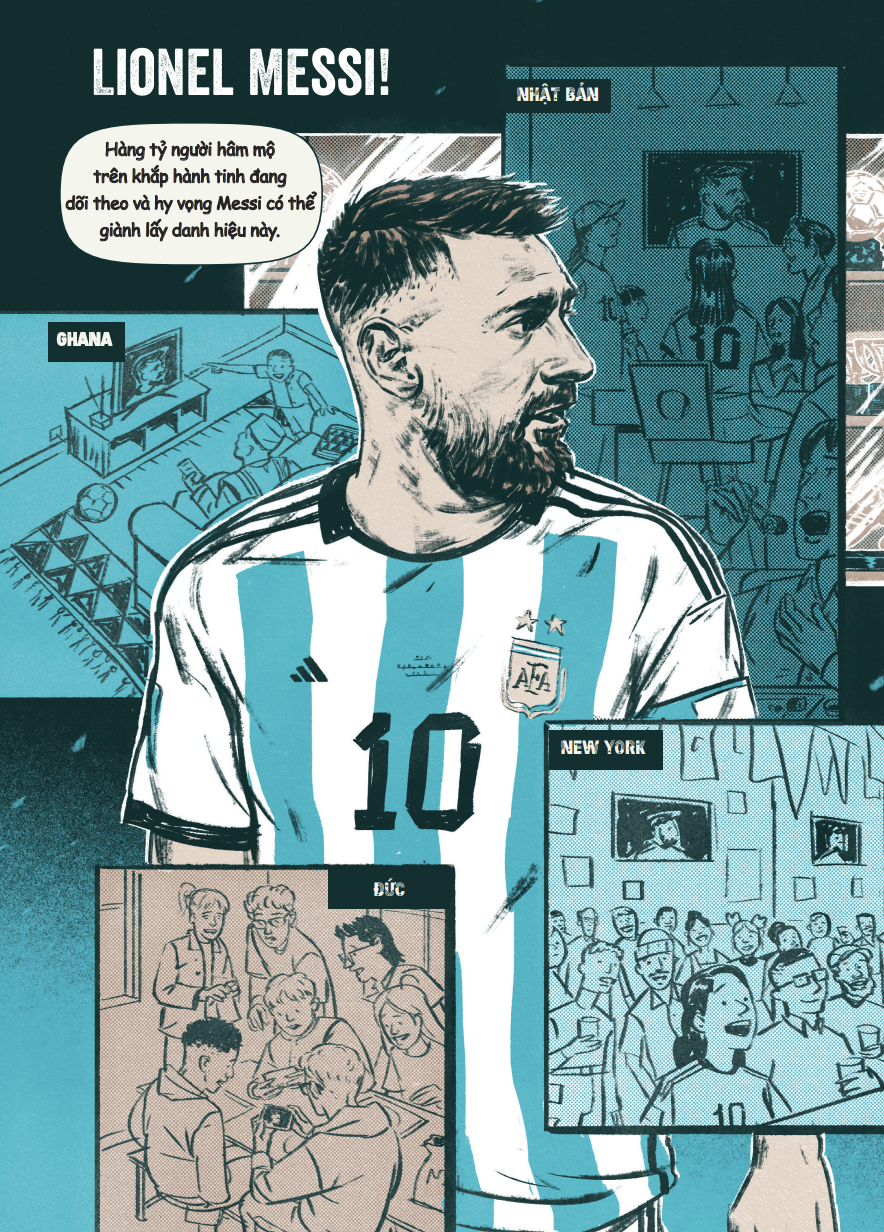 Bộ Những Trận Đấu Vĩ Đại Nhất - Lionel Messi - Đỉnh Cao World Cup - Bìa Cứng - Tặng Kèm Sticker - Ảnh 19