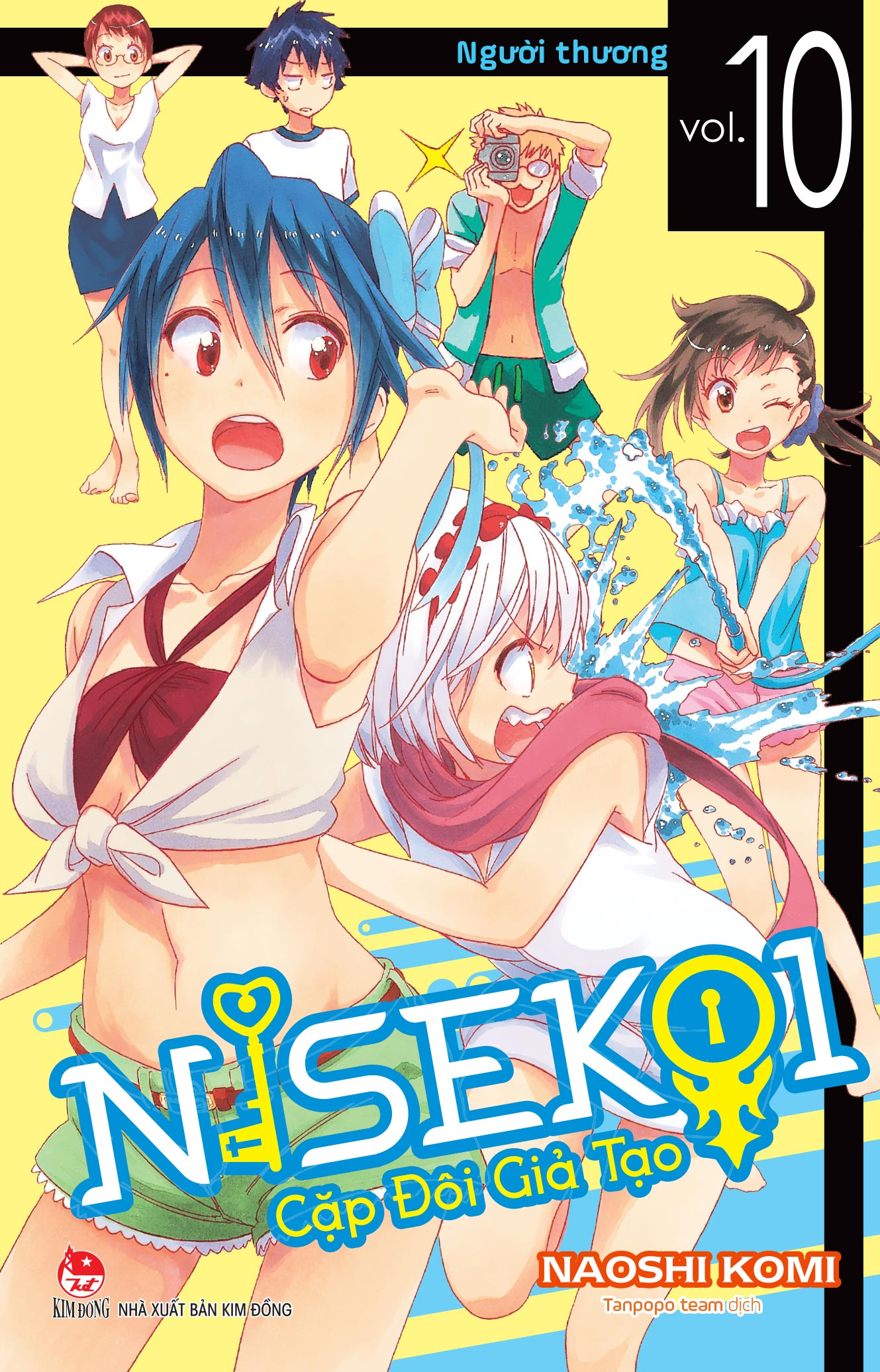Bộ
Nisekoi - Cặp Đôi Giả Tạo - Tập 10 - Người Thương - Tặng Kèm Kẹp File Giấy - Ảnh 3