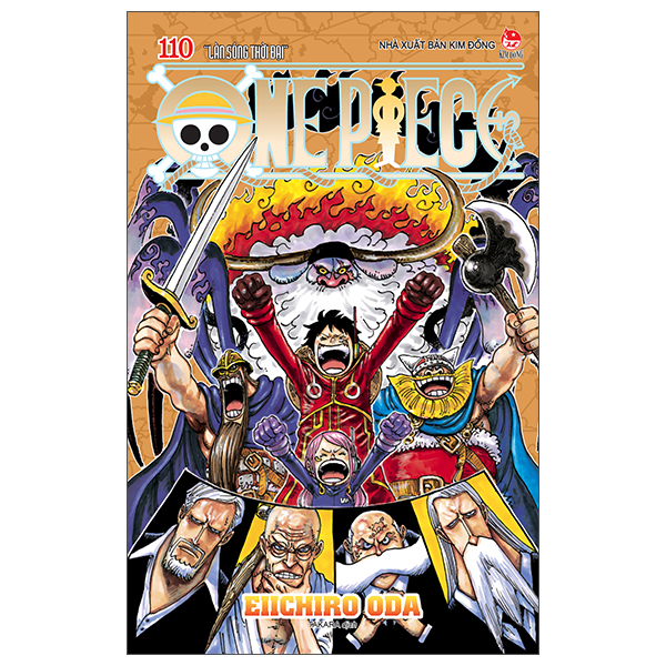 Bộ One Piece - Tập 110 - “Làn Sóng Thời Đại” - Bản Bìa Gập