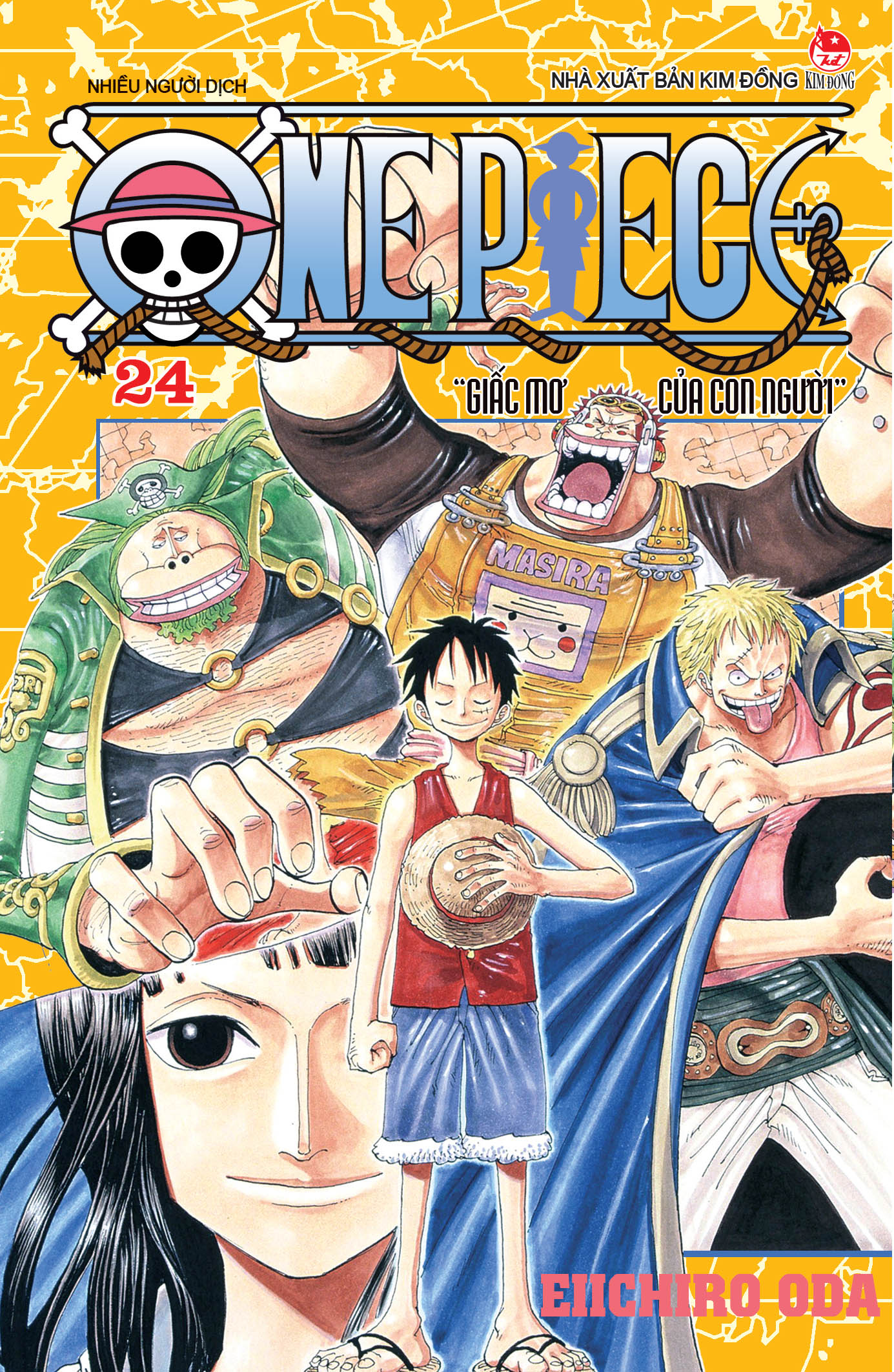 Bộ One Piece - Tập 24 - Giấc Mơ Của Con Người - Bản Bìa Áo (Tái Bản 2025) - Ảnh 2