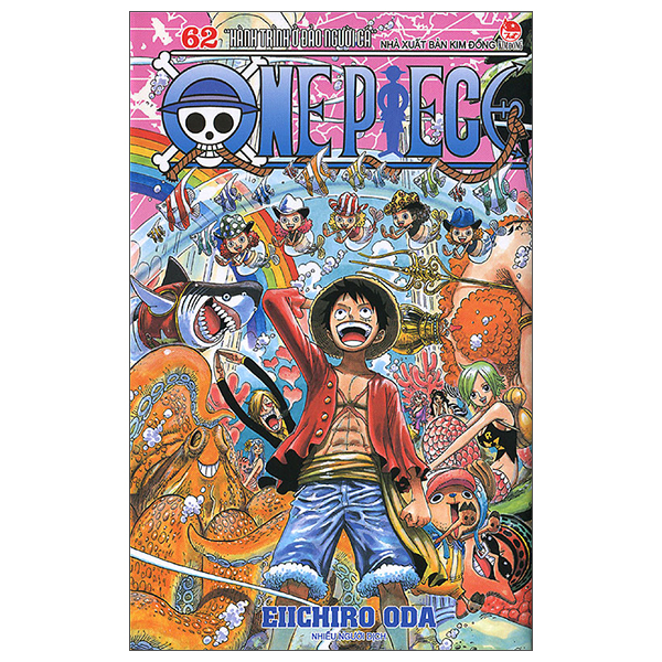 Bo
One Piece - Tap 62 - Hanh Trinh O Dao Nguoi Ca - Ban Bia Ao (Tai Ban 2022)
