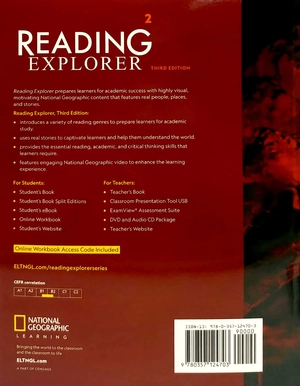 bộ reading explorer 2: student book and online workbook - Ảnh 6