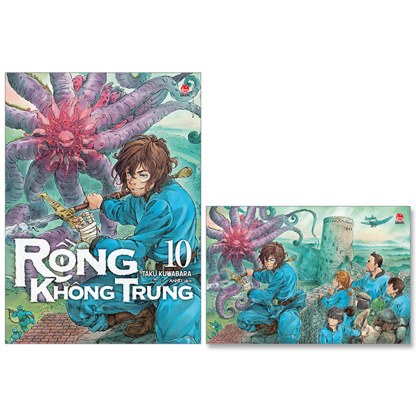 Bộ Rồng Không Trung - Tập 10 - Tặng Kèm Postcard