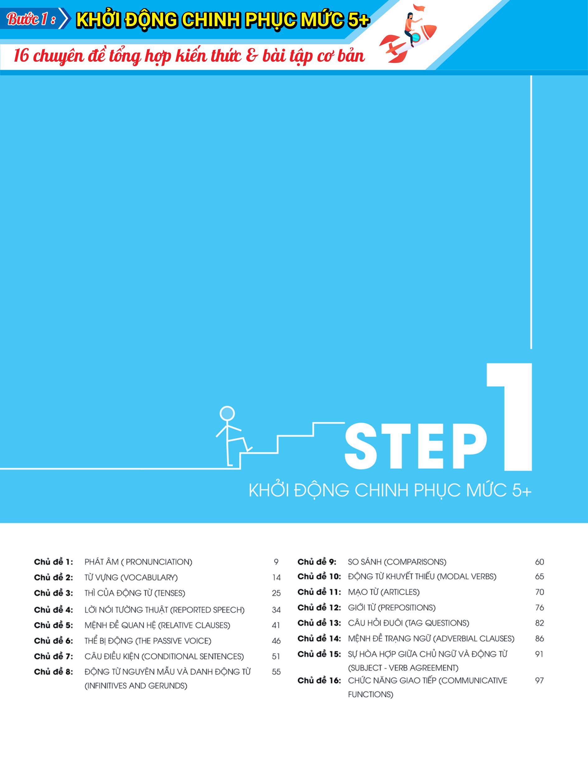 bộ sách 3 step khối d - tiết lộ bí quyết 3 bước đạt điểm 8+ toán - văn - anh - Ảnh 10