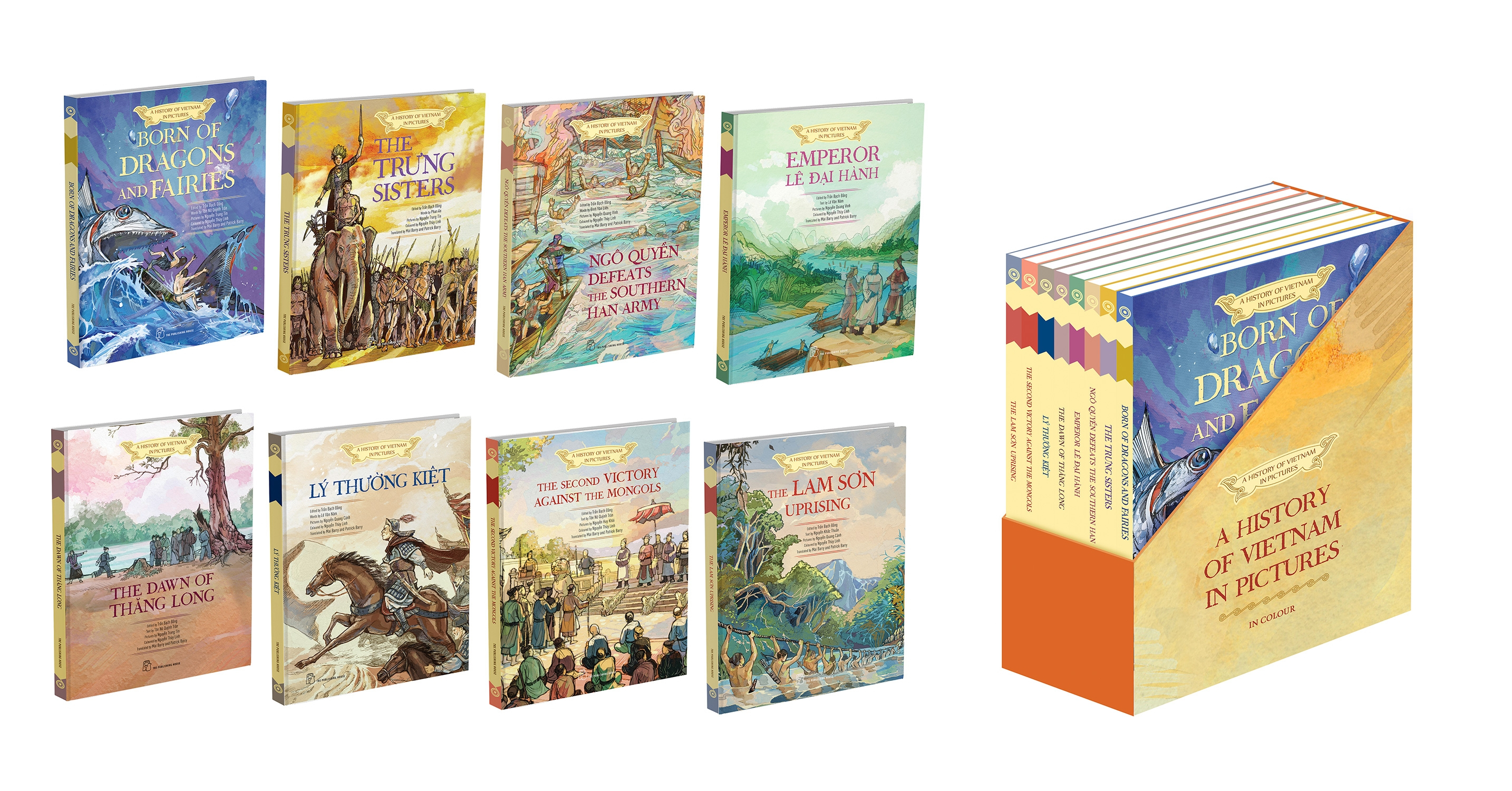 bộ sách a history of vietnam in pictures (in colour) - phiên bản tiếng anh (bộ hộp 8 cuốn) - Ảnh 6