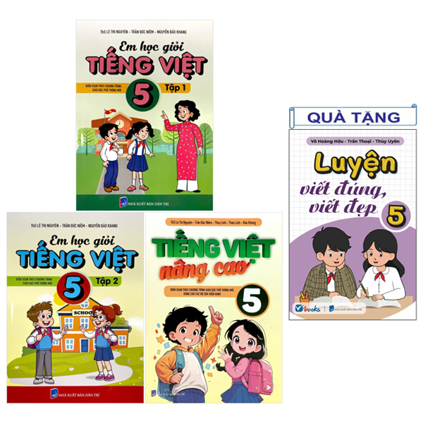 Bộ Sách Em Học Giỏi Tiếng Việt 3 (Bộ 3 Cuốn) - Tặng Kèm Sách Luyện Viết Chữ Đẹp Lớp 3 - Tập 1 + Tập 2 - Ảnh 4
