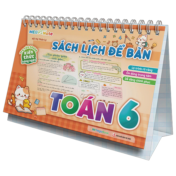 Bộ Sách Lịch Để Bàn - Tra Cứu Nhanh Kiến Thức Hàng Ngày - Toán 4 - Ảnh 8