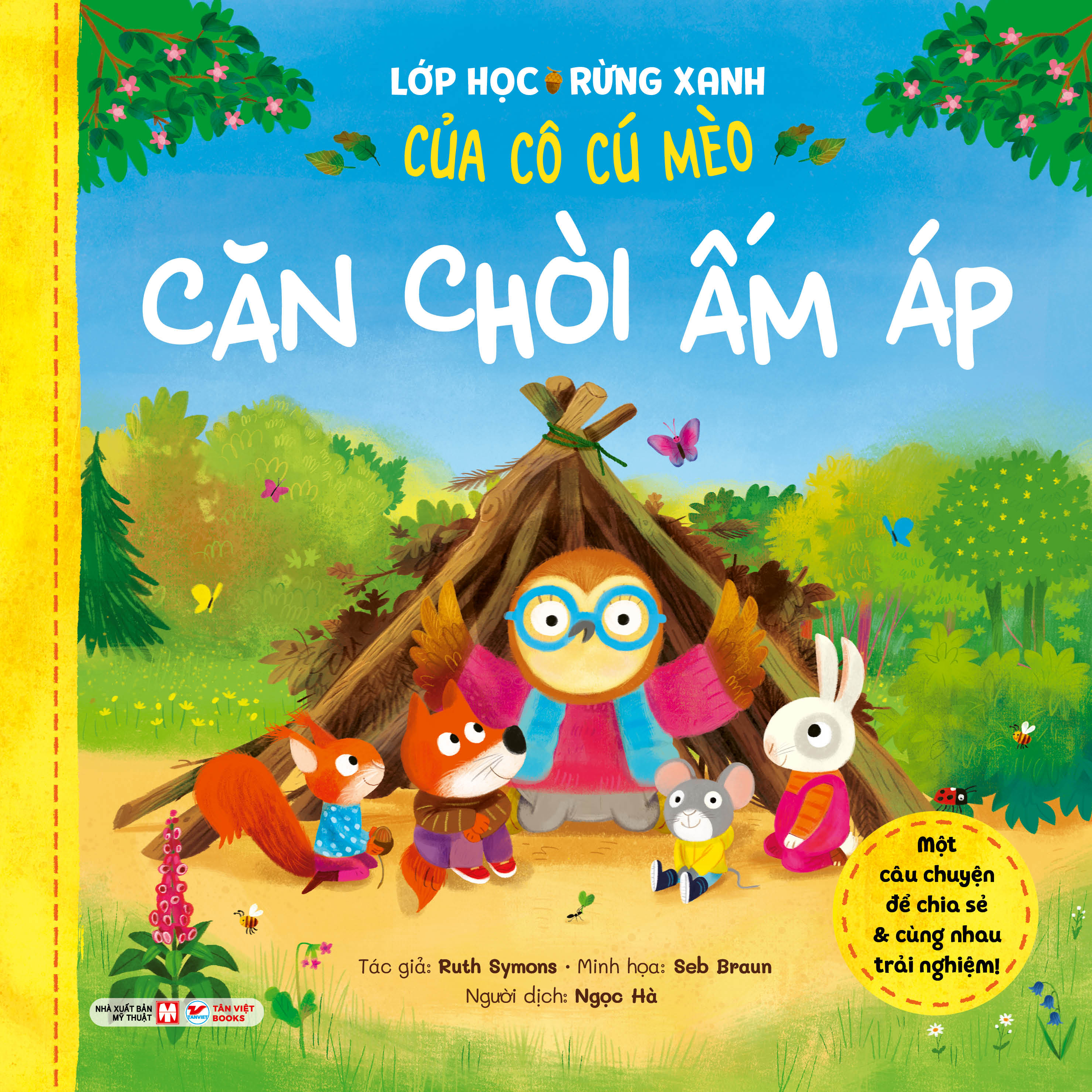 Bộ Sách Lớp Học Rừng Xanh Của Cô Cú Mèo - Căn Chòi Ấm Áp + Bí Mật Ngày Mưa + Cắm Trại Dưới Ánh Trăng (Bộ 3 Cuốn) - Ảnh 3