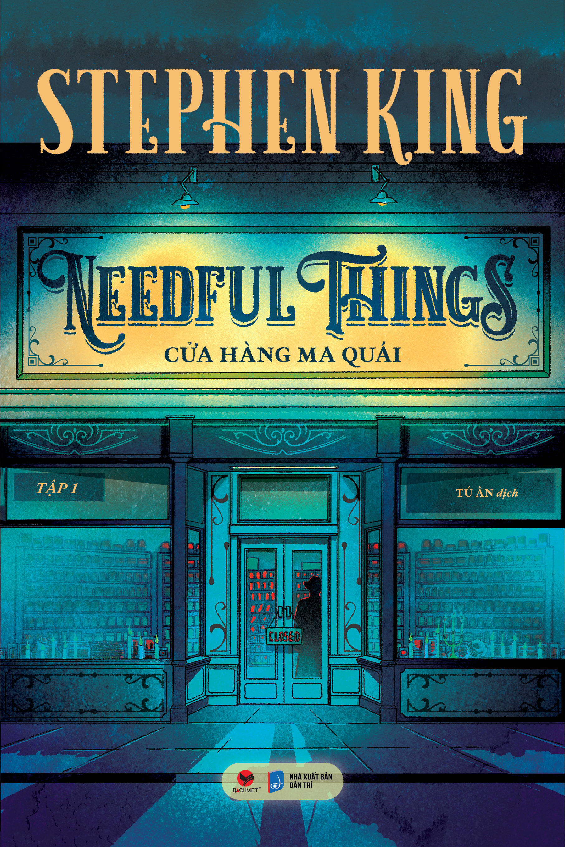 bộ sách needful things - cửa hàng ma quái - tập 1 + tập 2 (bộ 2 tập) - Ảnh 2