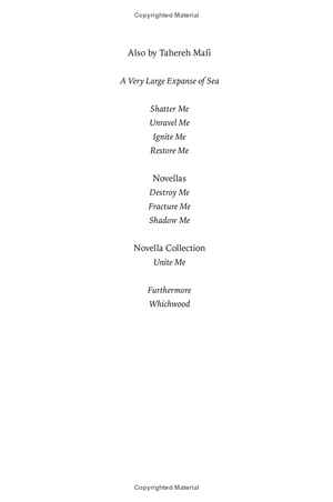 bộ shatter me 5: defy me - Ảnh 4
