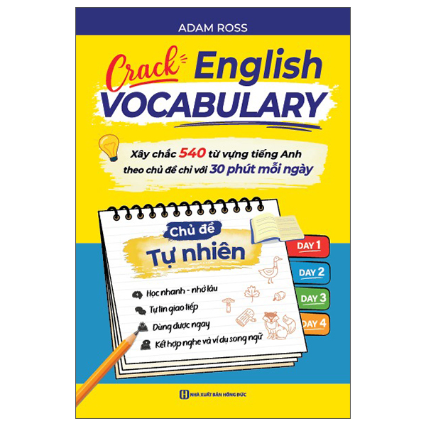 Bộ Sổ Tay Crack English Vocabulary - Xây Chắc 540 Từ Vựng Tiếng Anh Theo Chủ Đề Chỉ Với 30 Phút Mỗi Ngày - Chủ Đề Con Người - Ảnh 10