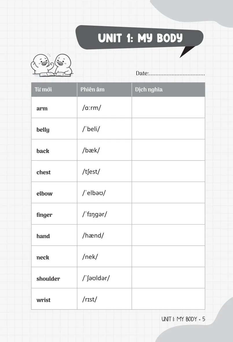 Bộ Sổ Tay Crack English Vocabulary - Xây Chắc 540 Từ Vựng Tiếng Anh Theo Chủ Đề Chỉ Với 30 Phút Mỗi Ngày - Chủ Đề Con Người - Ảnh 6