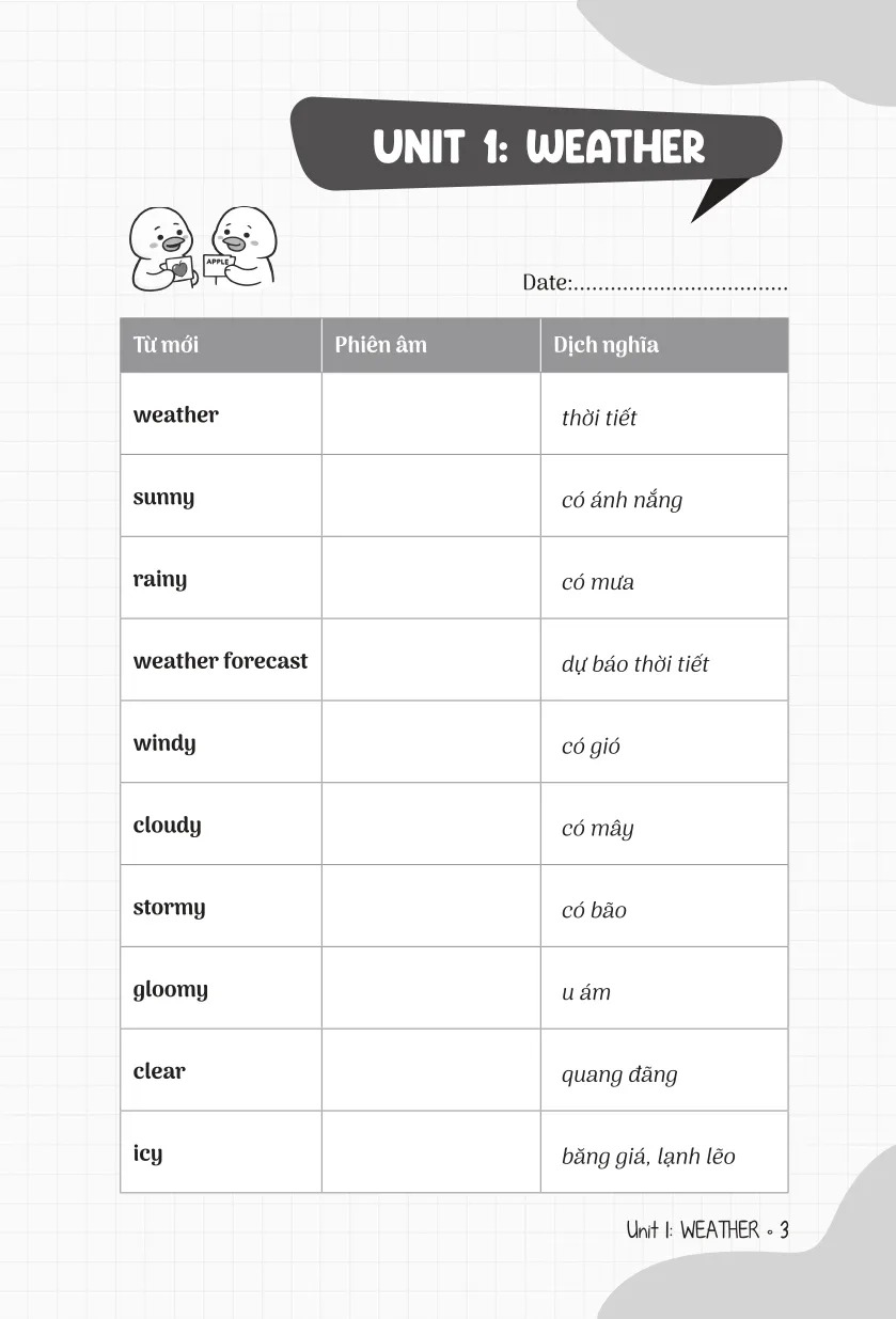 Bộ Sổ Tay Crack English Vocabulary - Xây Chắc 540 Từ Vựng Tiếng Anh Theo Chủ Đề Chỉ Với 30 Phút Mỗi Ngày - Chủ Đề Tự Nhiên - Ảnh 4