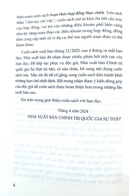 Bộ Soạn Thảo Hợp Đồng Thực Chiến (Tái Bản 2025) - Ảnh 4