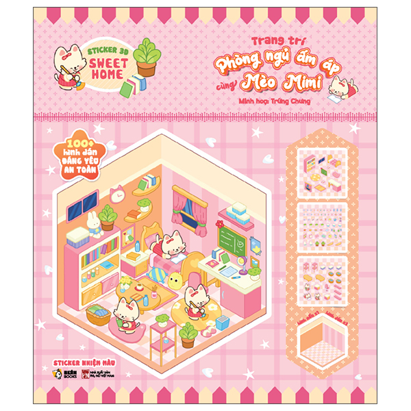Bộ Sticker 3D Sweet Home - Trang Trí Khu Vườn Bí Mật Cùng Hoàng Tử Bé Và Cáo Nhỏ - Ảnh 9