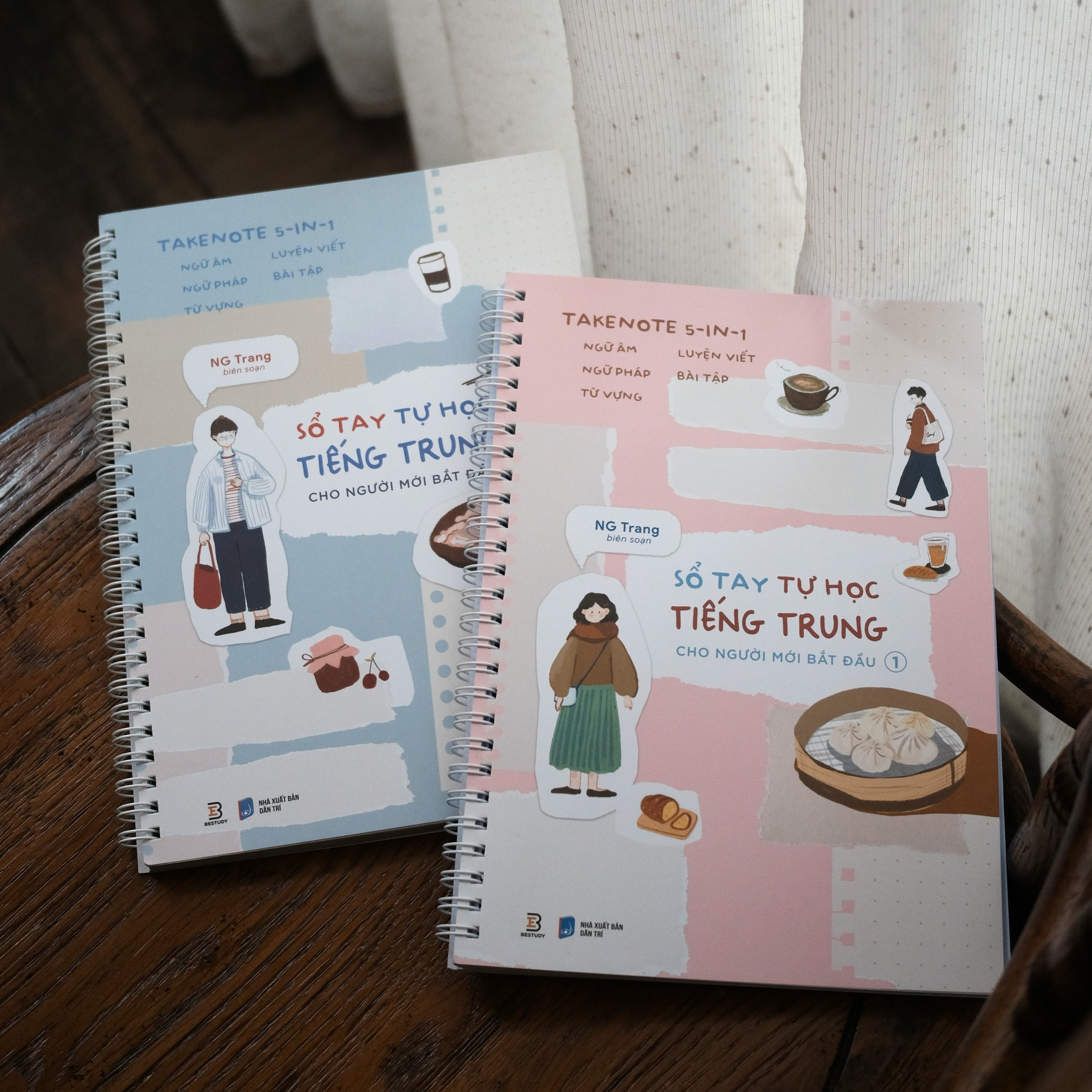 Bộ Takenote 5-In-1 - Ngữ Âm-Ngữ Pháp-Từ Vựng-Luyện Viết-Bài Tập - Sổ Tay Tự Học Tiếng Trung Cho Người Mới Bắt Đầu - Tập 1 - Ảnh 5