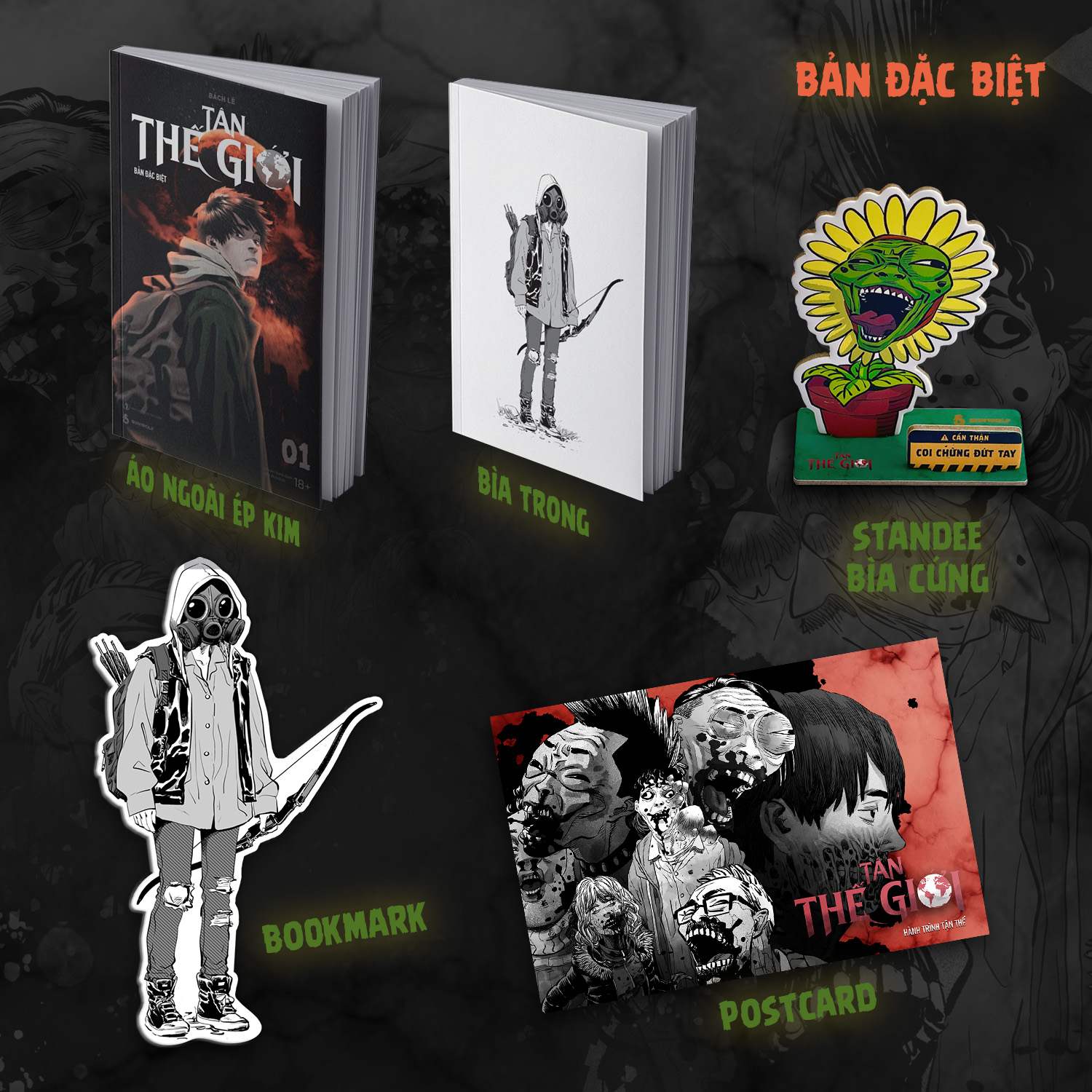 Bộ Tân Thế Giới - Tập 1 - Bản Đặc biệt - Tặng Kèm Bookmark + Standee Bìa Cứng + Postcard - Ảnh 2