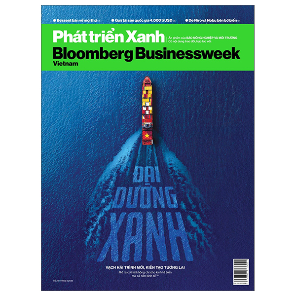 Bo
Tap Chi Phat Trien Xanh Blooberg Businessweek - So Thang 9/2025 - Dai Duong Xanh - Vach Hai Trinh Moi, Kien Tao Tuong Lai