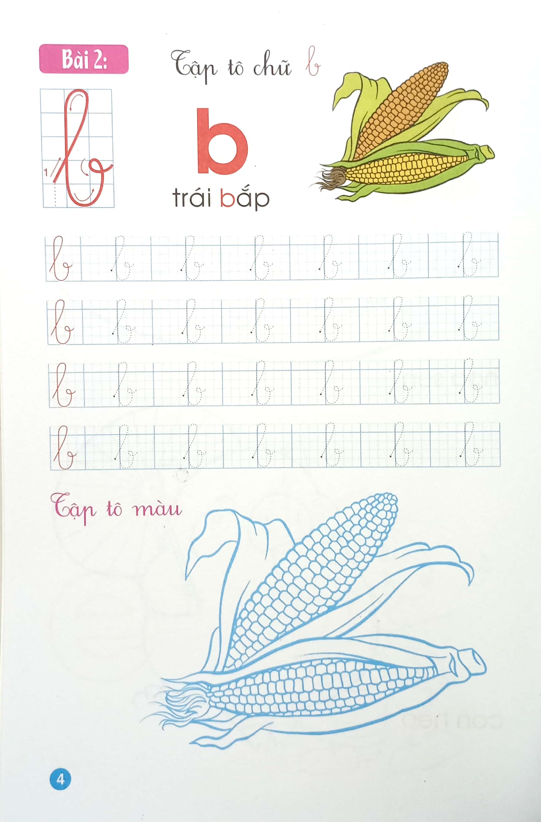 Bo
Tap To Mau Giao - Chu Cai - Quyen 2 (Danh Cho 4-5 Tuoi) - Ảnh 5