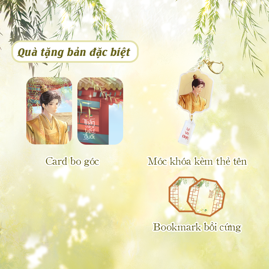 Bộ
Thần Thật Là Yếu Đuối - Tập 2 - Bản Đặc Biệt - Bìa Cứng - Tặng Kèm Bookmark + Card Bo Góc + Móc Khóa - Ảnh 4