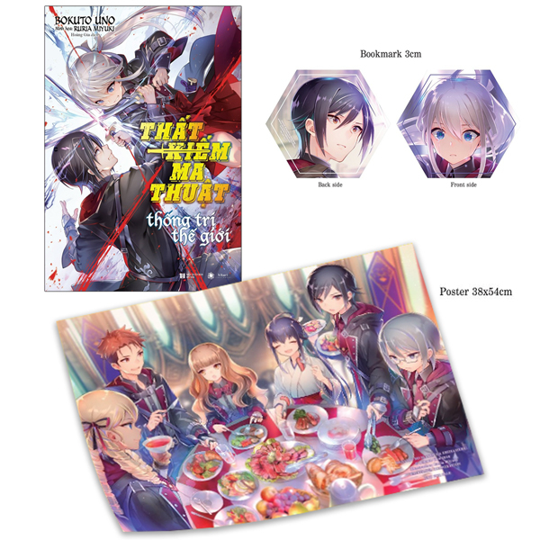 Bộ Thất Kiếm Ma Thuật Thống Trị Thế Giới - Tập 1 - Bản Đặc Biệt - Tặng Kèm Bookmark + Poster